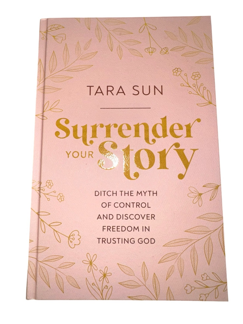 Surrender Your Story - Pink Hardcover Book